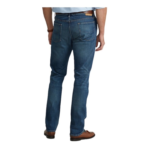 Polo Ralph Lauren Medium Wash Prospect Straight Jeans Sz 36T x36 Rope Dyed NWT - Picture 2 of 16